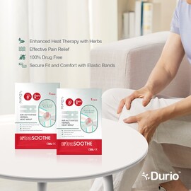 Durio 604K x'traSoothe Air-Activated Herbal Heat Wrap for Knee and Joint - 1 piece